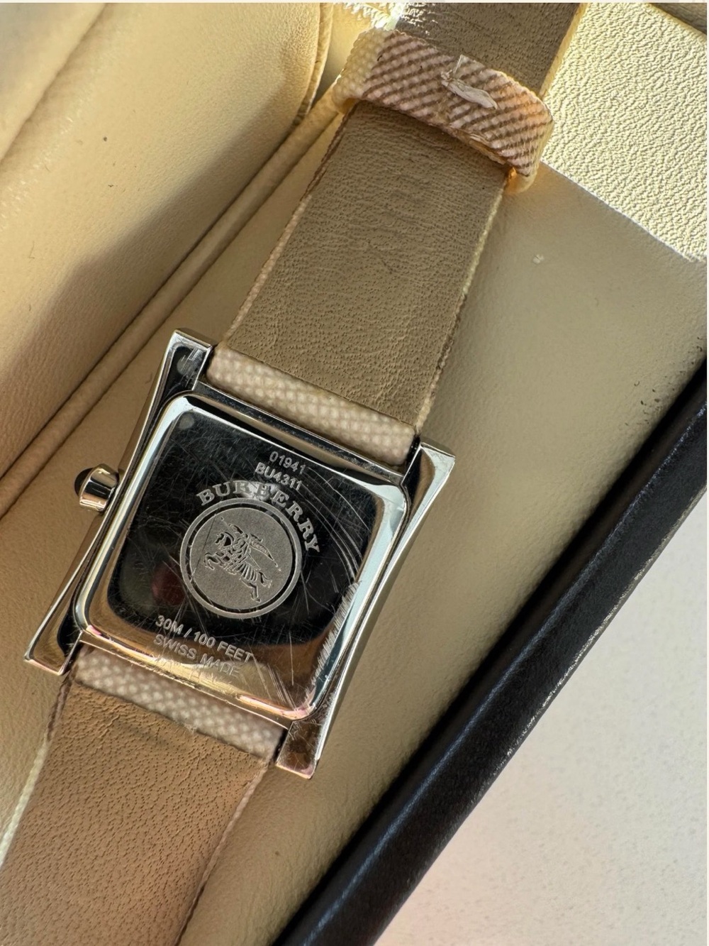 Burberry Beige & Pink Super Nova Watch - Picture 5 of 6